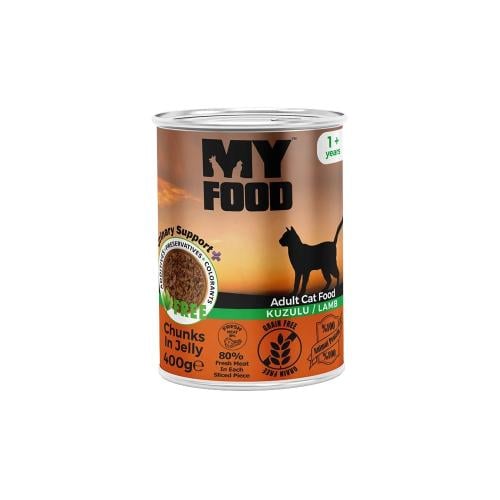 اكل رطب ماي فوود لامب في الجيلي 400 جرام للقطط الب...