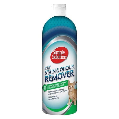 سمبل سولوشن مزيل للبقعع والروائح للقطط 1 لتر