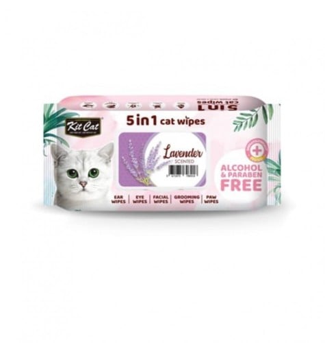 كيت كات 5*1 مناديل مبللة و معطرة بريحة اللافندر