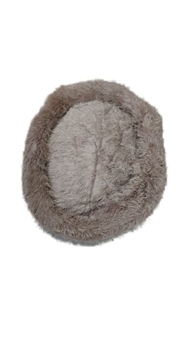 فرشه فرو دائريه للقطط والكلاب وسط 80سم الوان مختلف...