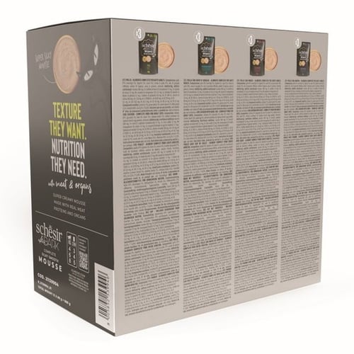 شيزر فيلفت موس طعام رطب للقطط 12×80 جم