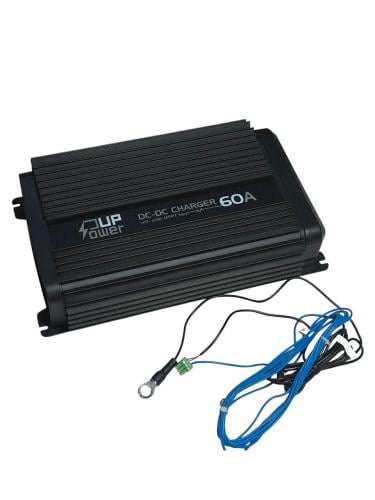 Lithium battery charger DCDC with MPPT solar power regulator from PowerUp