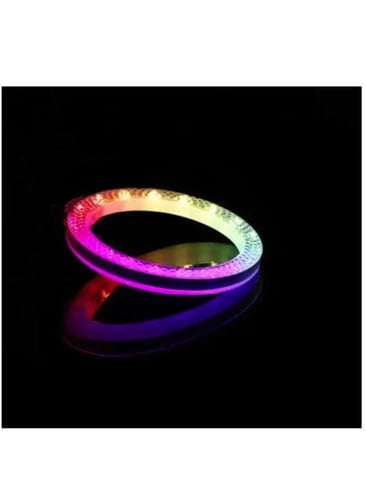 ستاند تصوير حلقة ليد دائرية ثلاثي الأبعاد RGB مقاس...