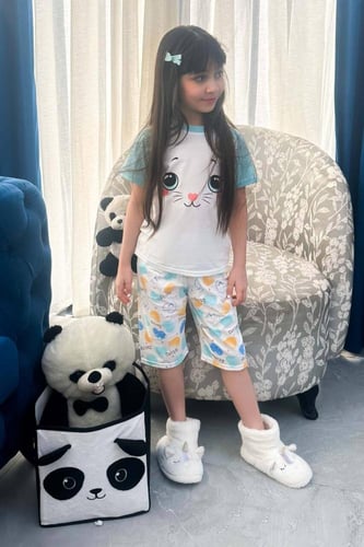 بجامة بناتي رسمه على الصدر 222843