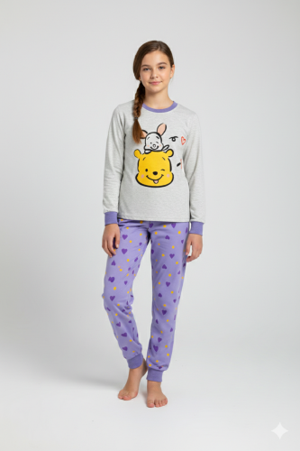 بيجاما أطفال بطبعة ويني ذا بو 2-223072