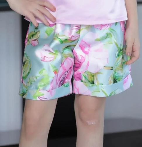 شورت بناتي تشجيرة ورود 2701E