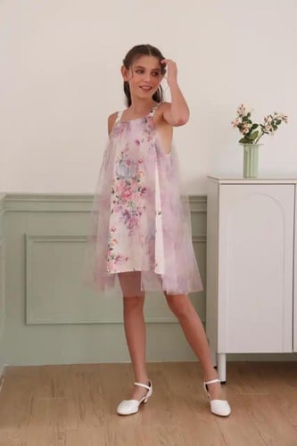 فستان بناتي علاقي كاجول 7050