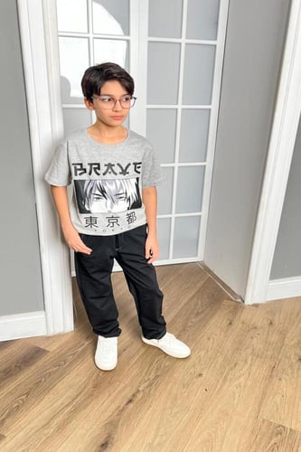 بنطلون اسود ولادي 4001