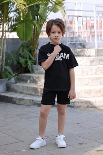 شورت اطفال اسود 4027
