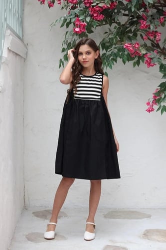 فستان بناتي للعيد 7128