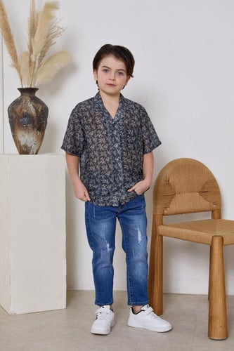 بنطلون جينز ولادي 4009