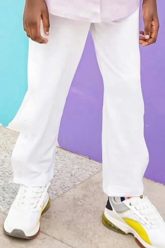 بنطلون ولادي ابيض 2964