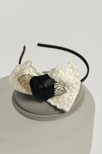 اكسسوار طوق شعر بناتي ورد T517