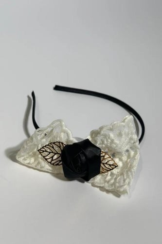 اكسسوار طوق شعر بناتي ورد T517