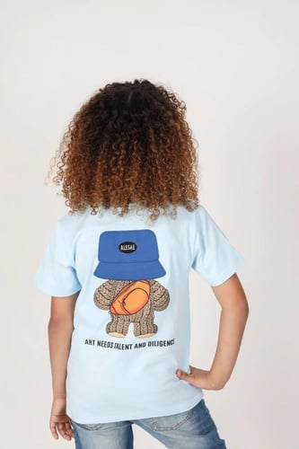 تي شيرت أطفال كلاسيكي صورة قبعة 2645