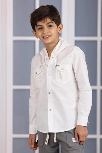 قميص ولادي ابيض 2967