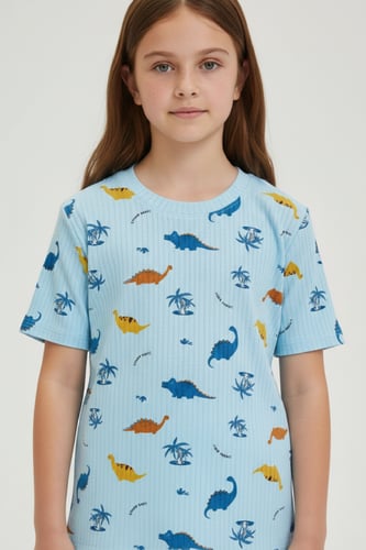 بيجاما بناتي على شكل ديناصورات 966047