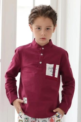 قميص ولادي عودي كاجول 4101