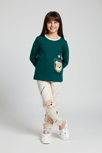 بجامه بناتي دب 512696