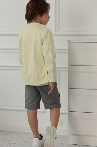 شورت رصاصي 4117-