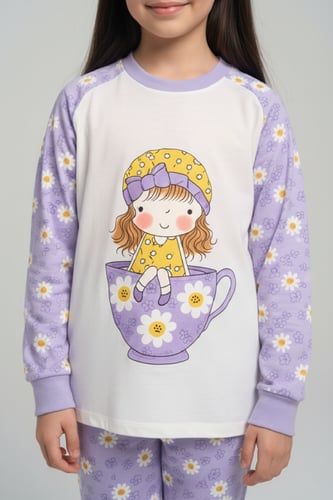 بجامة بتاتي زهور 223123