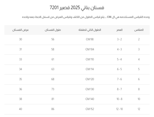 فستان بناتي سكري علاقي بفصوص 7209
