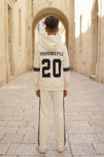 هودي شتوي ولادي مع تيشرت داخلي 4039