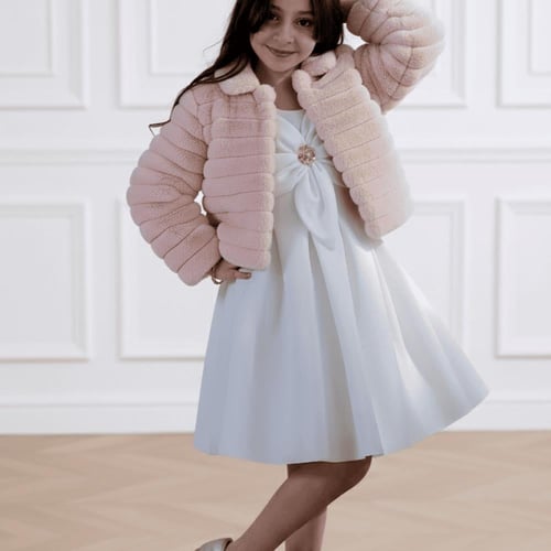 جاكت فرو بناتي شتوي 15J