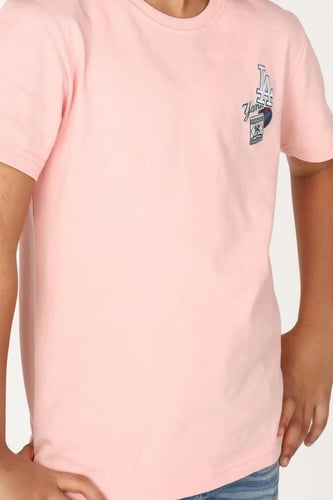 تي شيرت أطفال زهري صورة من الطهر 2641