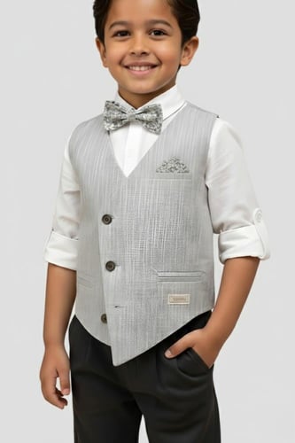 بنطلول ولادي قماش قصة كلاسيكية 4158-