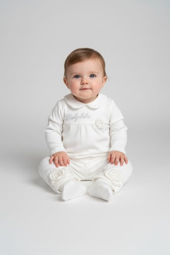 علبة مواليد فاخرة من BabyDola بلون كريمي15378