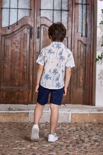 شورت كحلي 4019-