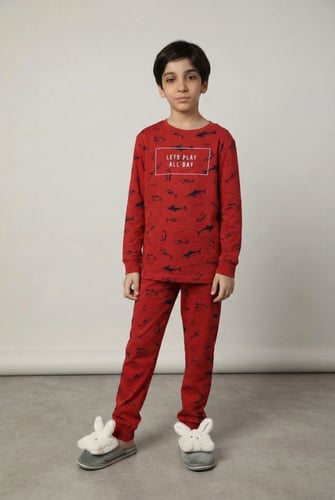 بجامه ولادي على اشكال قرش 83451