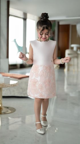 طقم سهرة بناتي أنيق كت S01102