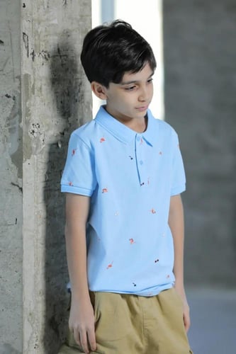 تي شيرت ولادي سماوي كلاسك 2849