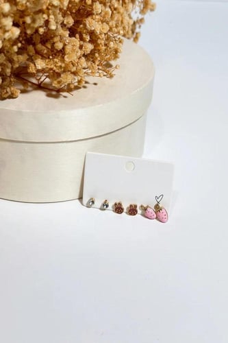 حلق بناتي متعدد الاشكال 3 في 1