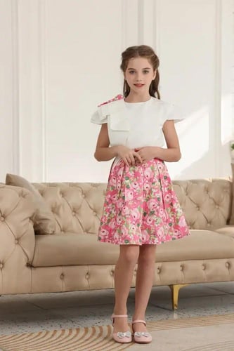 تنورة بناتي مورده كاجول 7109