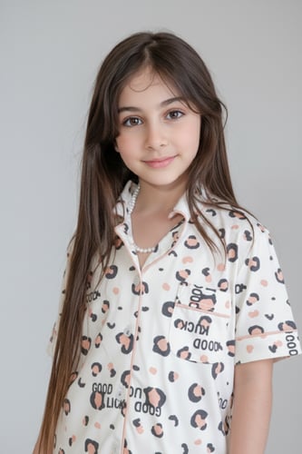 بيجاما بناتي بنقوش 542077