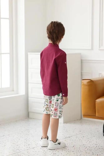 قميص ولادي عودي كاجول 4101