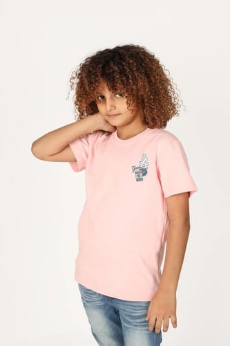 تي شيرت أطفال زهري صورة من الطهر 2641