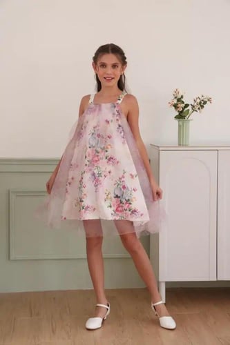 فستان بناتي علاقي كاجول 7050