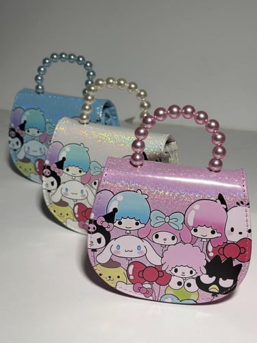 شنطه بناتي بخمسة الوان ورسوم كرتونية mk-3065-4