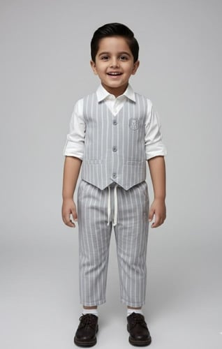 بنطلون ولادي مقلم 4172-