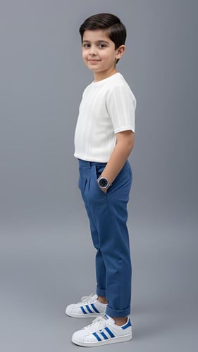 تيشيرت ولادي سكري بياقة 4185