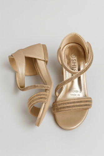 حذاء بناتي عصري مزخرف بكريستال SR3688-2