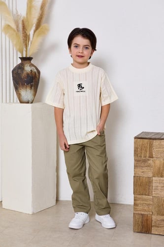 تيشيرت ولادي سكري انيق 4005