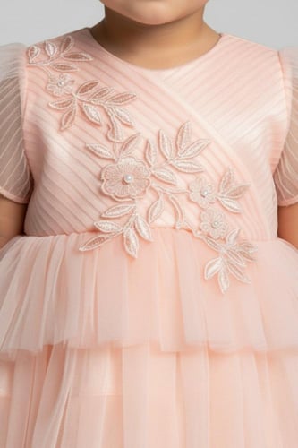 علبة مواليد تركية للبنات بلون الخوخ لعمر 3 اشهر |1...