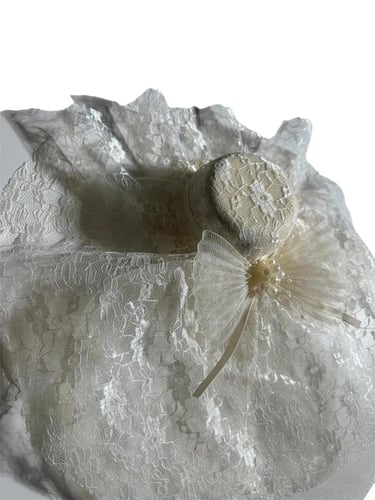 قبعة شعر بناتي دانتيل بيج 0128877