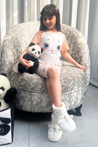 بجامة بناتي رسمه على الصدر 222843