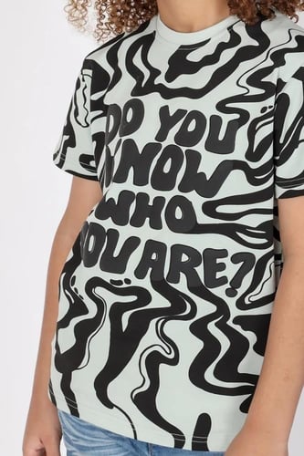 تي شيرت أطفال زيبرا كتابة على الصدر 2677